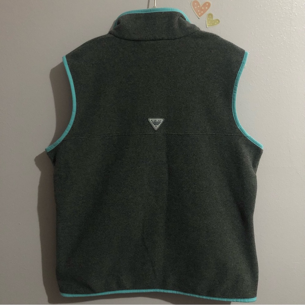 Columbia Harborside PFG Fleece Vest | Size Large - Picture 2 of 8
